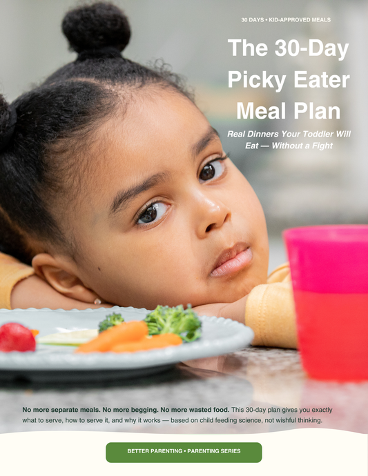 Picky Eater Meal Plan Printable
